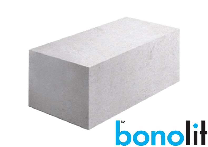 Газобетон Bonolit D400 600х250х200 мм фото 0