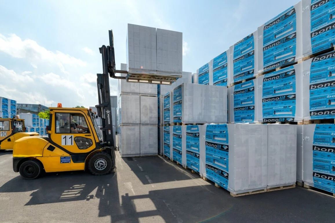 Газобетон Bonolit D500 600x100x250 мм фото 3