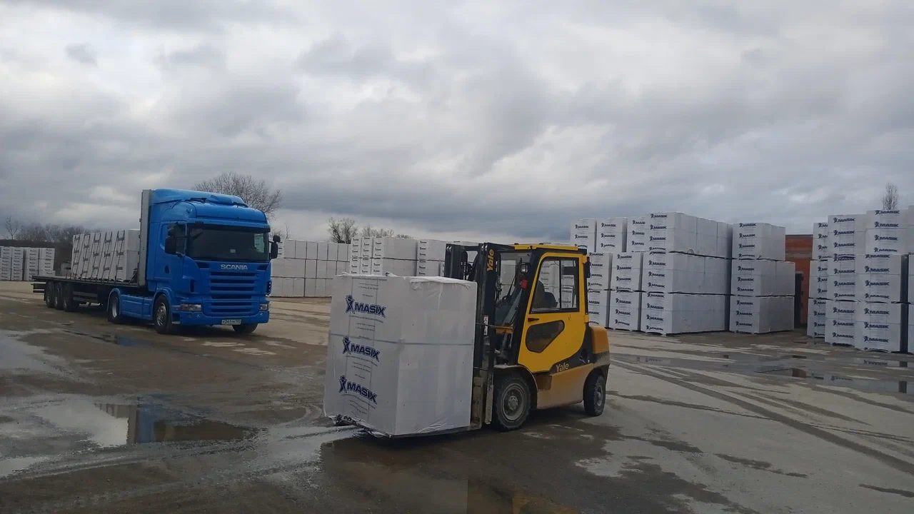 Газобетон Masix D600 625х75х250 мм фото 2