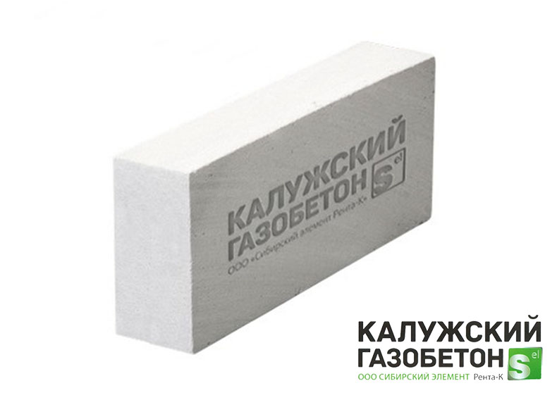 Газобетонный блок перегородочный Калужский D500 625х100х300 B3.5 фото 0